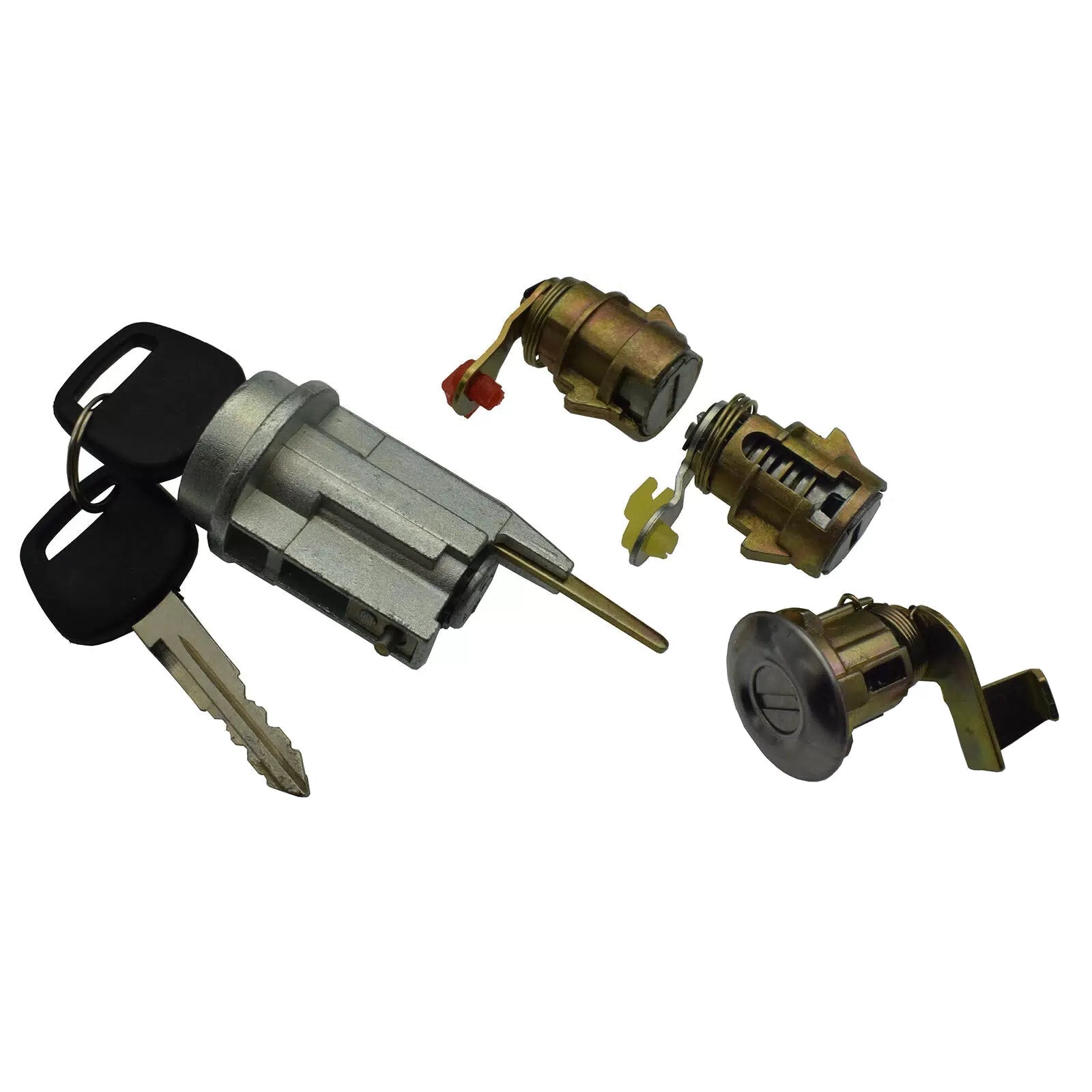 D2191608 Ignition Door Locks & Gas Lock 2 Keys For Toyota Pickup Truck 1992-1995 6B93BC-57 [4]