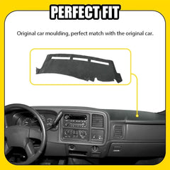 Dash Cover For 2000-2006 Chevrolet Suburban GMC Yukon Dashboard Cover Mat Gray A 6B93BC-57 [2]