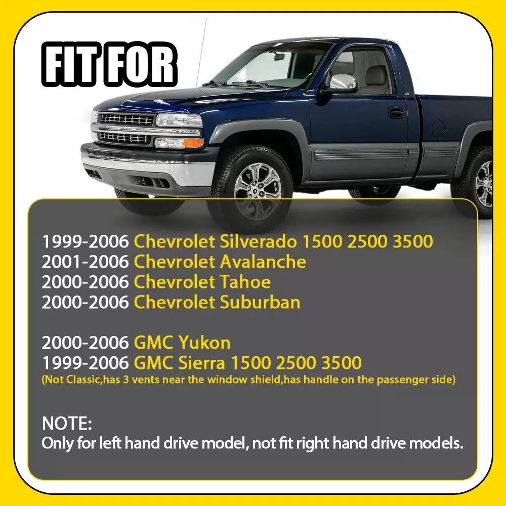 Dash Cover For 2000-2006 Chevrolet Suburban GMC Yukon Dashboard Cover Mat Gray A 6B93BC-57 [7]