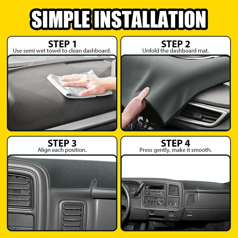 Dash Cover For 2000-2006 Chevrolet Suburban GMC Yukon Dashboard Cover Mat Gray A 6B93BC-57 [8]