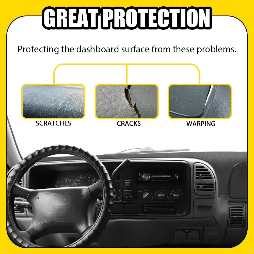 Dash Cover Mat Gray For 1997-1998 Chevrolet Silverado / C/K Cars Dashboard Pad A 6B93BC-57 [3]