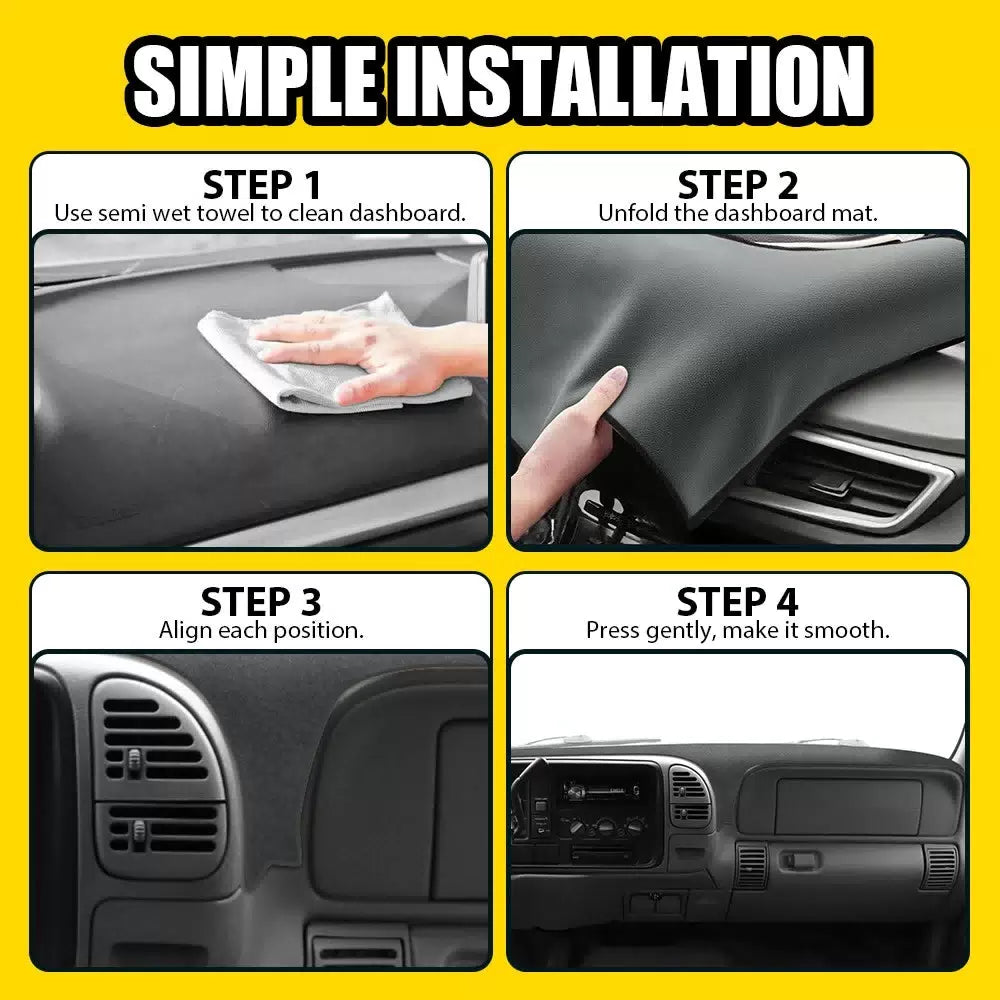 Dash Cover Mat Gray For 1997-1998 Chevrolet Silverado / C/K Cars Dashboard Pad A 6B93BC-57 [8]