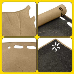 Dash Cover for Toyota Sienna 2004 2005 2006 2007-2010 Dashboard Cover Mat Beige 6B93BC-57 [2]