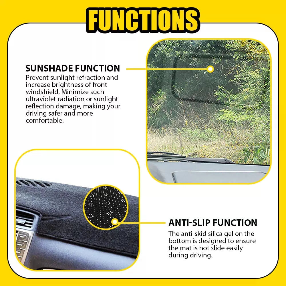 Dashboard Cover for 06-13 Lexus IS250 IS350 Dashboard Pad Dash Mat Accessories A 6B93BC-57 [8]