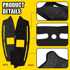 Dashboard Dash Board Cover Mat Carpet Black Fits Ford F150 2015 2016 2017 2018 A 6B93BC-57 [2]
