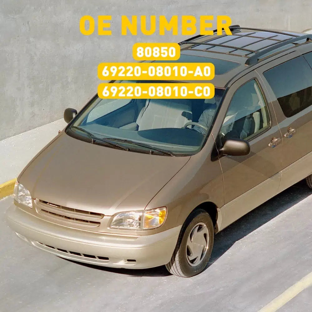 Door Handle Exterior Front Left Driver For Side 98-03 Toyota Sienna Beige EOA 6B93BC-57 [10]