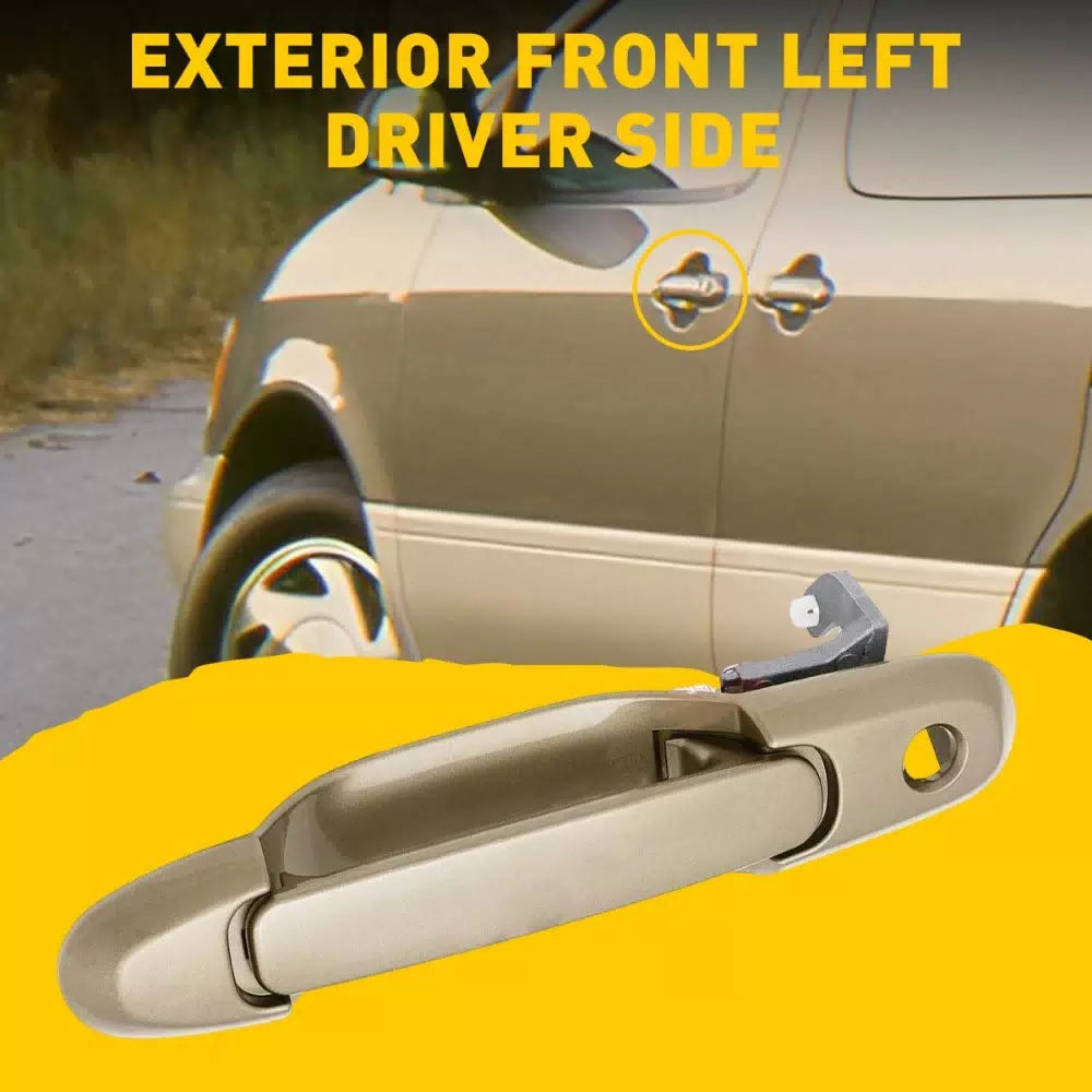 Door Handle Exterior Front Left Driver For Side 98-03 Toyota Sienna Beige EOA 6B93BC-57 [7]
