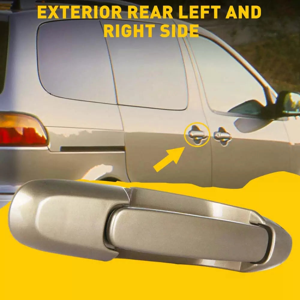 Door Handle Outer Sliding Rear or Right Left Driver Side For 98-03 Toyota Sienna 6B93BC-57 [4]
