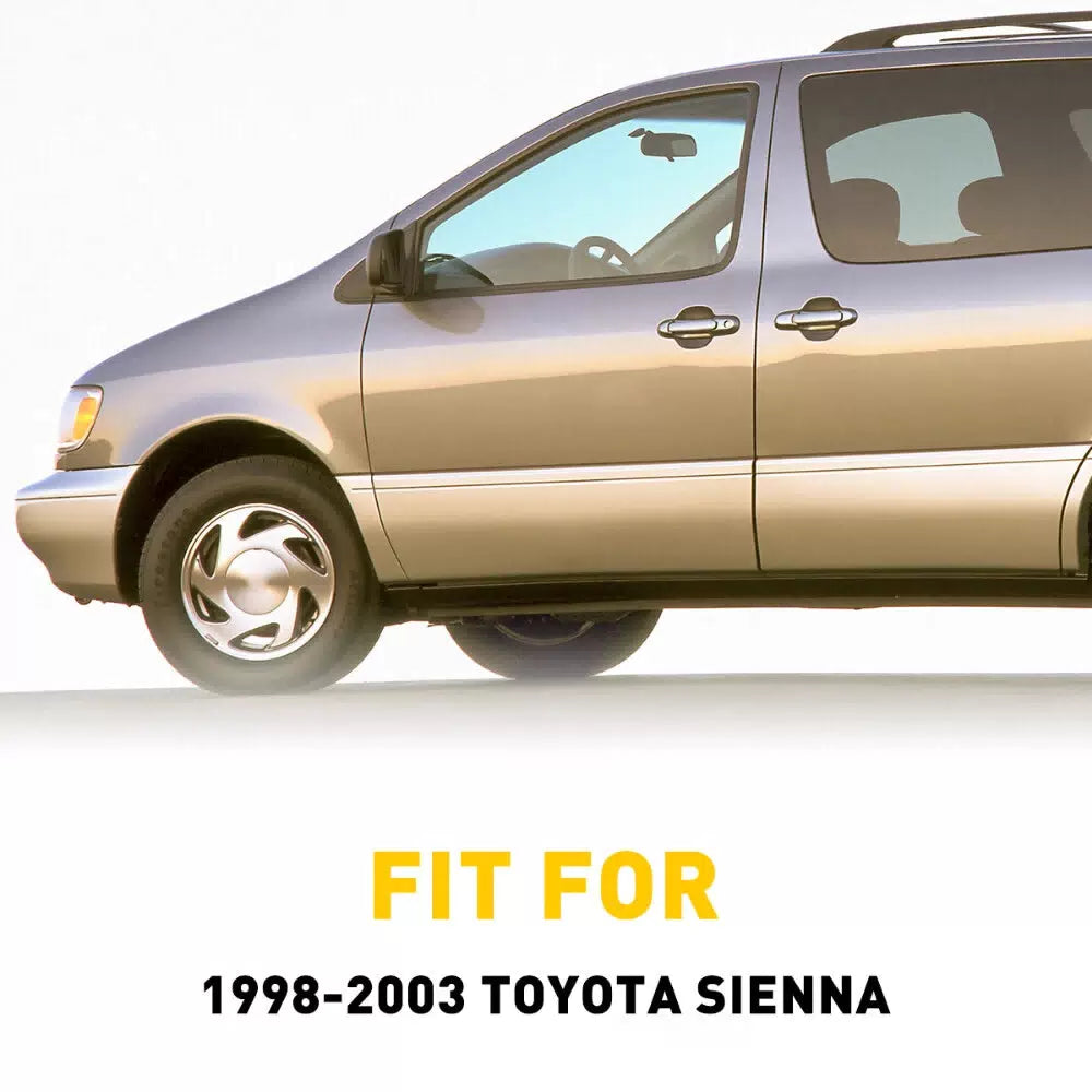 Door Handle Outer Sliding Rear or Right Left Driver Side For 98-03 Toyota Sienna 6B93BC-57 [5]