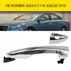 Door Handles Exterior Front Driver Left Side Hand for Hyundai Sonata 2015-2019 A 6B93BC-57 [1]