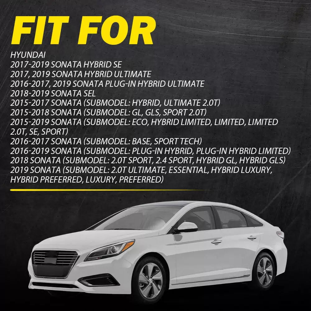 Door Handles Exterior Front Driver Left Side Hand for Hyundai Sonata 2015-2019 A 6B93BC-57 [2]