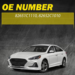Door Handles Exterior Front Driver Left Side Hand for Hyundai Sonata 2015-2019 A 6B93BC-57 [3]