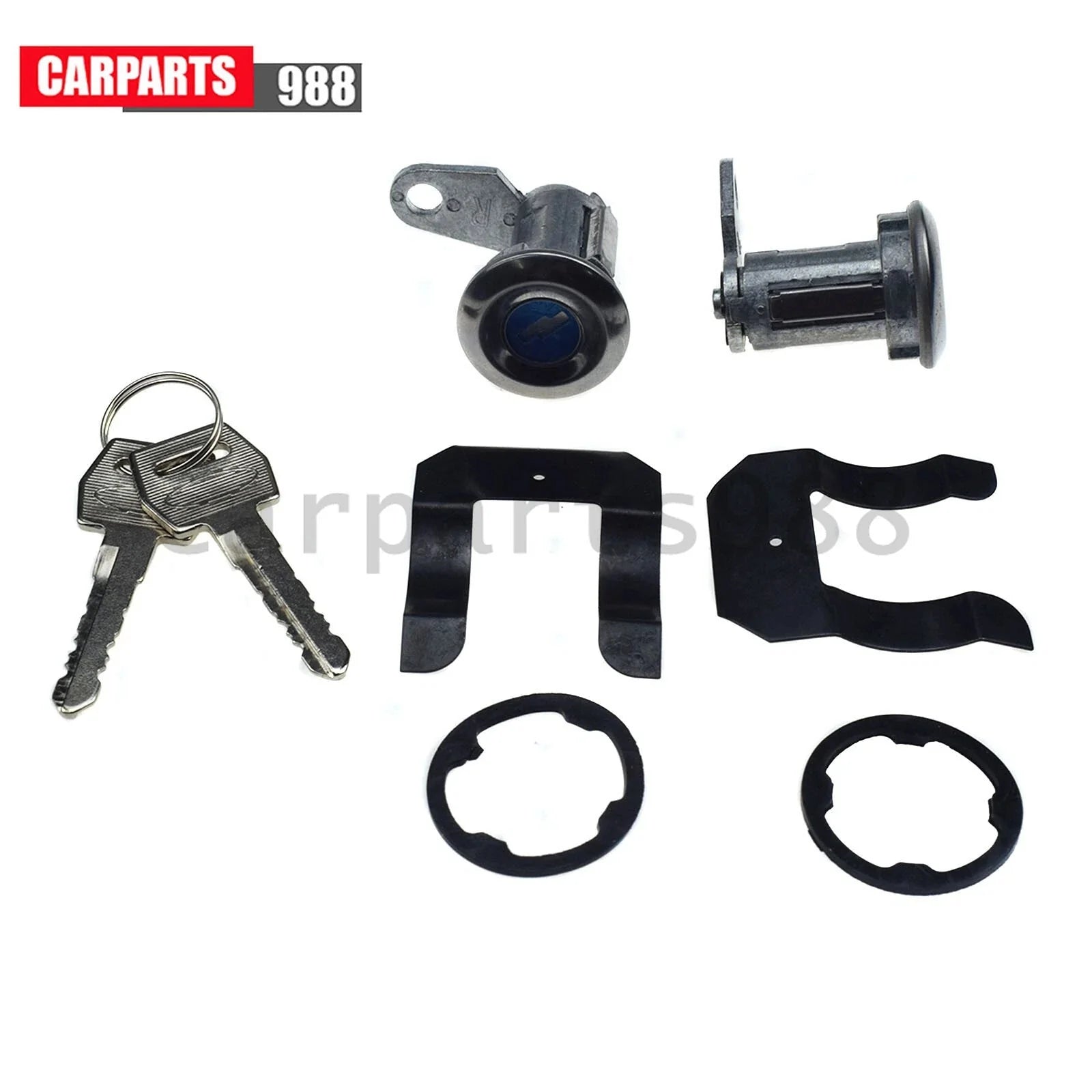 Door Lock Cylinder Keys Kit Fit For Ford Bronco Truck Van Mercury F100 F150 F250 6B93BC-57 [3]
