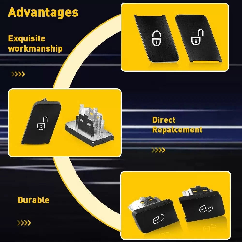 Door Lock Switch Button Driver For Mercedes-Benz C-Class W204 Sedan 07-14 USEOA 6B93BC-57 [2]