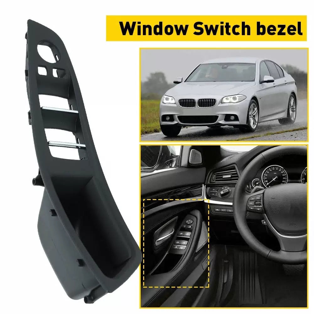 Door Switch Panel Handle Pull Inner Trim Left for 10-16 BMW 5 Series F10 EOA 6B93BC-57 [1]