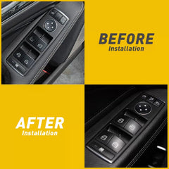 Door Window Switch Button Cover Sticker fit for Mercedes-Benz CLA250 2013-2017 A 6B93BC-57 [4]