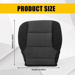 Driver Bottom Cloth Seat Cover Black for 2014-18 GMC Sierra 1500 2500HD 3500HD A 6B93BC-57 [3]