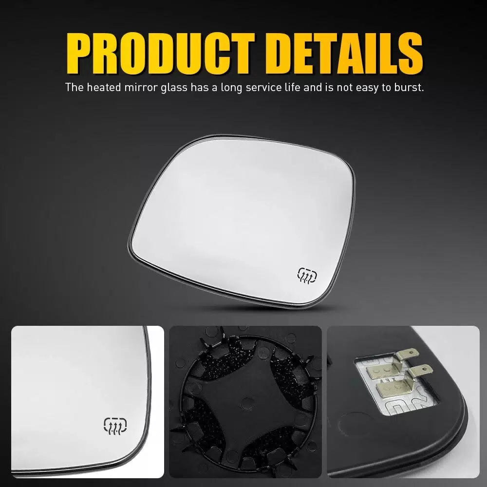 Driver LH View Door Mirror Glass Heated For 2008-2016 Dodge Grand Caravan EOA 6B93BC-57 [10]