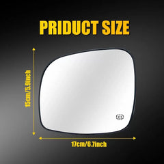 Driver LH View Door Mirror Glass Heated For 2008-2016 Dodge Grand Caravan EOA 6B93BC-57 [4]
