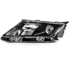 Driver Left Side Halogen Headlight Assembly For 2010-2012 Ford Fusion Black KOEEP [1]