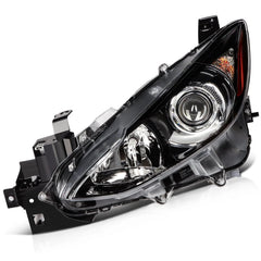 Driver Left Side Headlight Assembly For 2014-2016 Mazda 3 2.0L 2.5L Black Amber 6B93BC-57 [4]