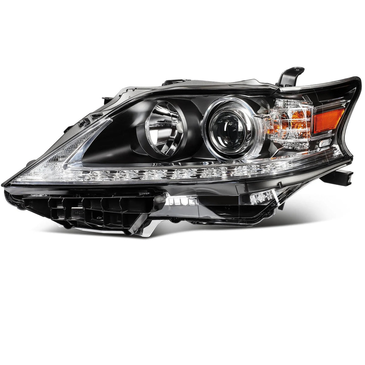 Driver Left Side Headlight For 2013-2015 Lexus RX350 RX450h 3.5L Black Amber 6B93BC-57 [1]