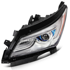 Driver Left Side Headlight For 2014-2016 Buick LaCrosse 2.4L 3.6L Chrome Amber KOEEP [4]