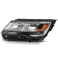 Driver Left Side Headlight For 2016-2018 Ford Explorer 2.3L 3.5L Black Amber KOEEP [3]