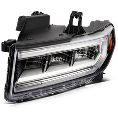 Driver Left Side LED Headlight Assembly For 2020-2023 GMC Acadia Black Amber 6B93BC-57 [4]
