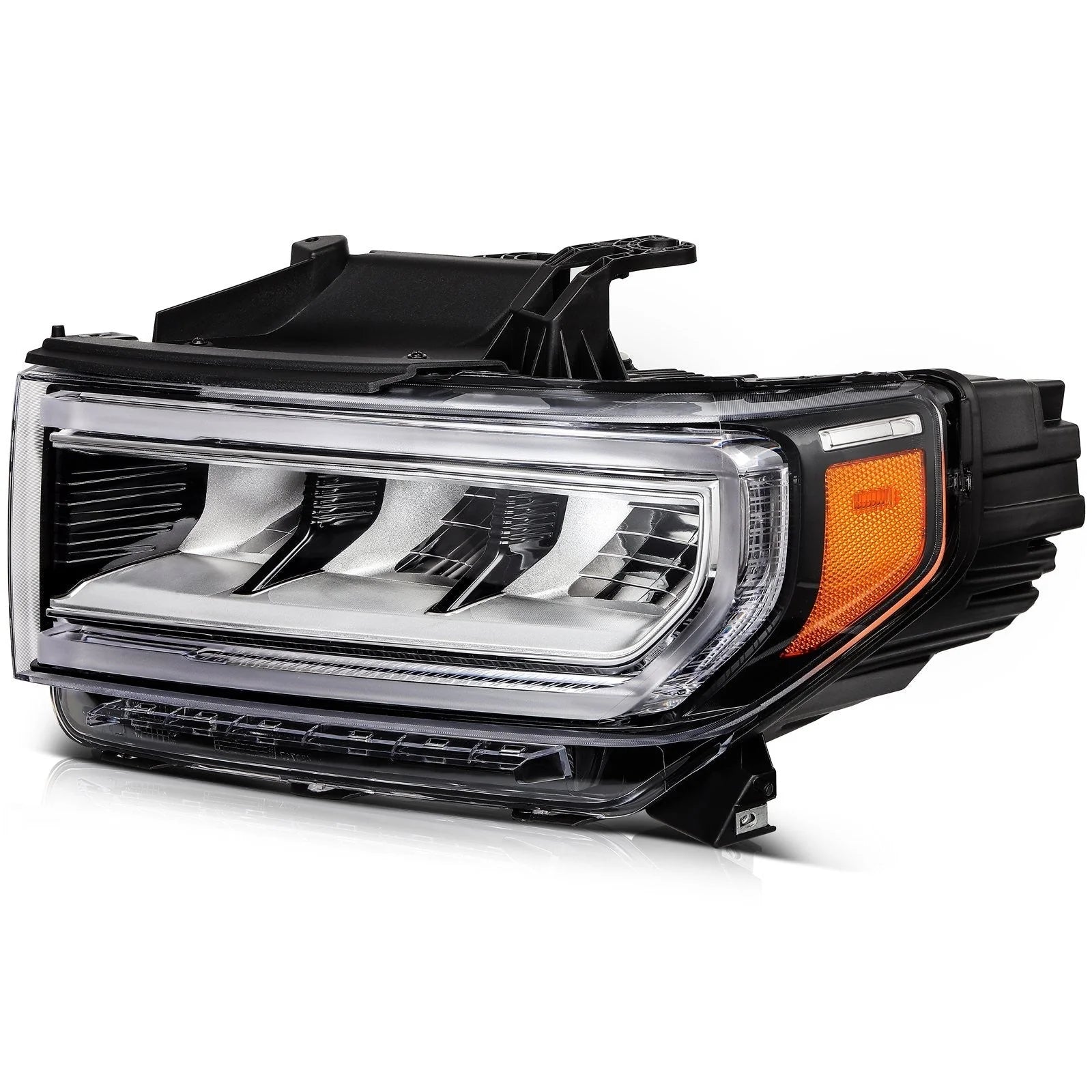 Driver Left Side LED Headlight Assembly For 2020-2023 GMC Acadia Black Amber 6B93BC-57 [5]