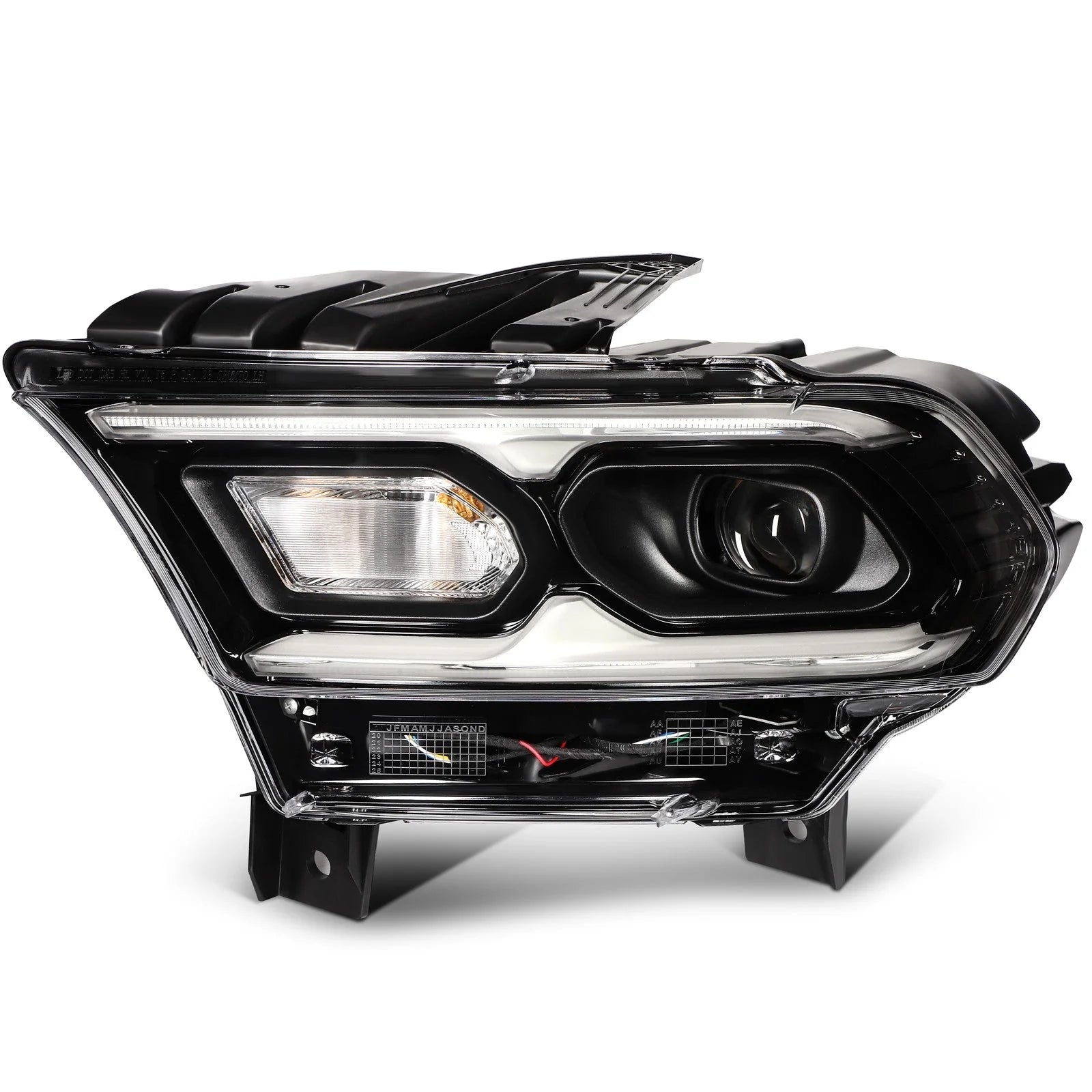 Driver Left Side LED Headlight Assembly For 2021-2024 Dodge Durango Black 6B93BC-57 [8]