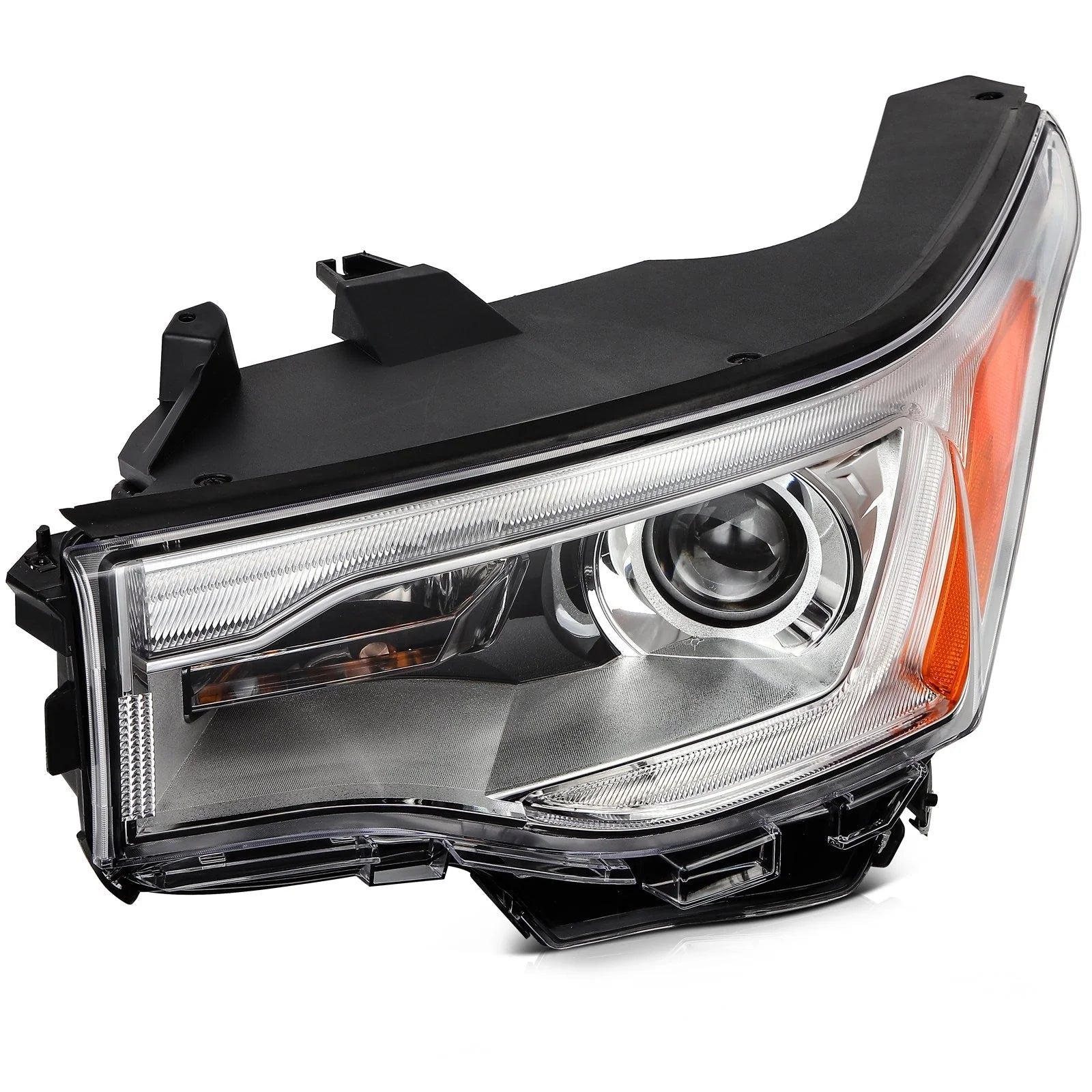 Driver Left Side LED Headlight For 2017-2019 GMC Acadia 2.5L 3.6L Chrome Amber 6B93BC-57 [5]