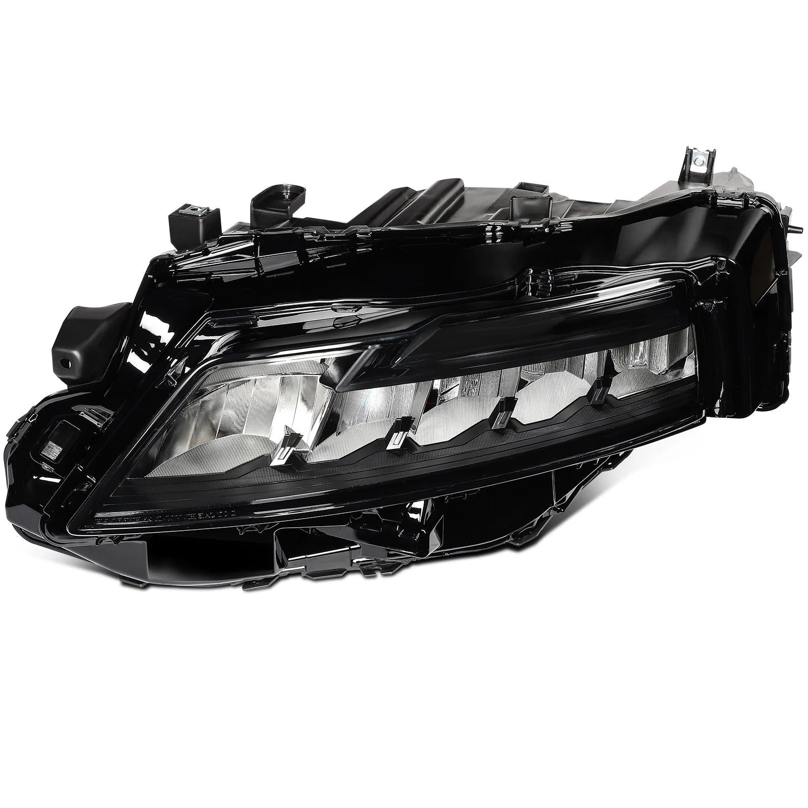 Driver Left Side LED Headlight For 2021-2023 Nissan For Rogue S 1.5L 2.5L Black KOEEP [2]