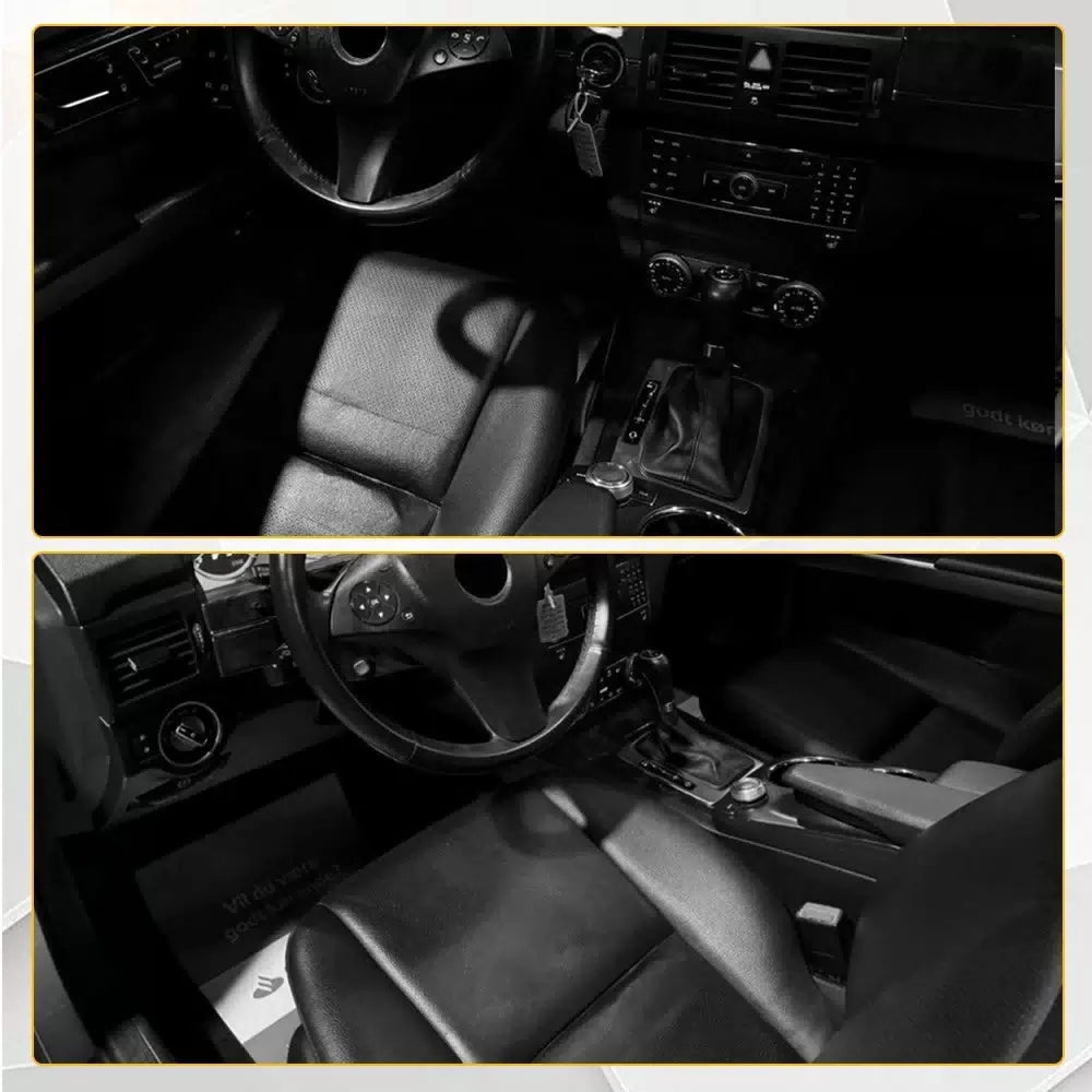 Driver Passenger Bottom Leather Seat Cover For 08-14 Mercedes Benz C250 300 350 6B93BC-57 [6]