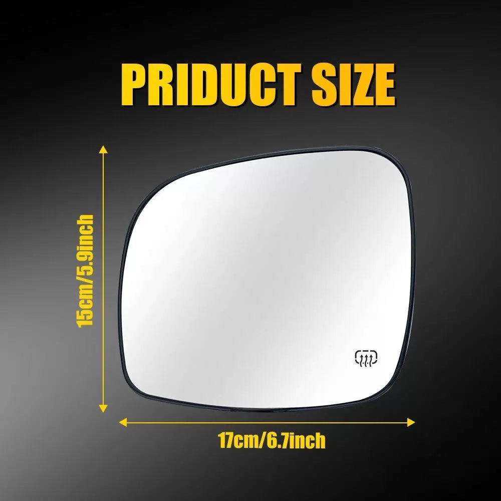 Driver Side Heated Mirror Glass For 08-20 Grand Caravan Town & Country RAM CV 6B93BC-57 [5]