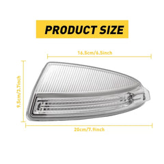 Driver Side Mirror Turn Signal Amber Light For Mercedes W204 C250 C300 C350 C63 6B93BC-57 [3]