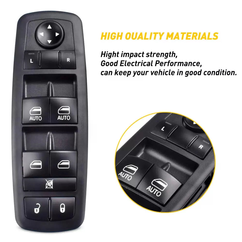 Driver Side Power Master Window Switch for Dodge Ram 1500 2009 - 2012 4Door EOA 6B93BC-57 [3]