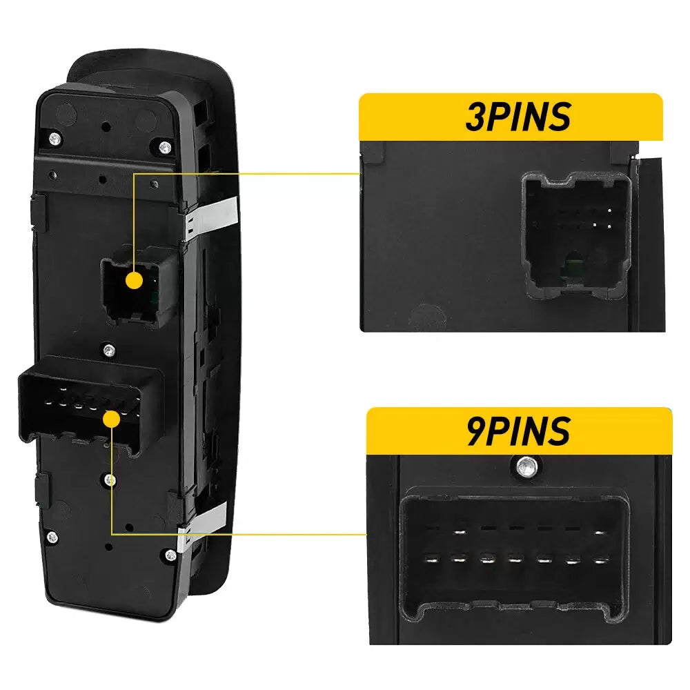 Driver Side Power Master Window Switch for Dodge Ram 1500 2009 - 2012 4Door EOA 6B93BC-57 [4]
