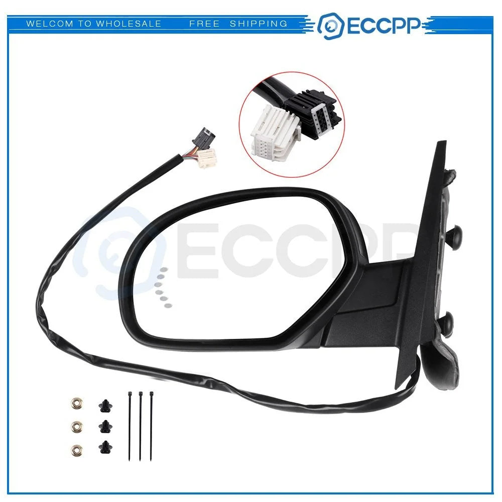 Driver Side Power Mirror For 07-13 GMC Chevy Memory Heated Left Signal 6B93BC-57 [2]