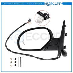 Driver Side Power Mirror For 07-13 GMC Chevy Memory Heated Left Signal 6B93BC-57 [2]