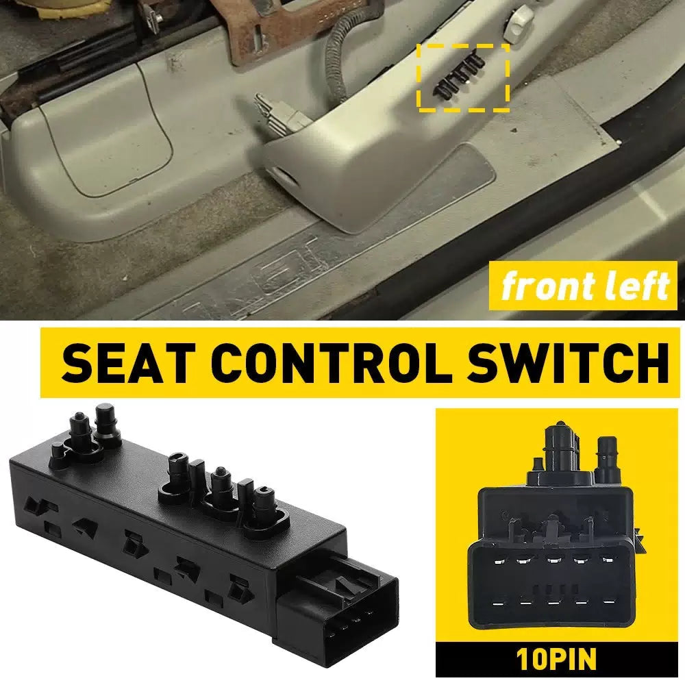 Driver Side Power Seat Switch Fits Chevy Equinox Camaro Malibu Cruze 25974714 US 6B93BC-57 [10]