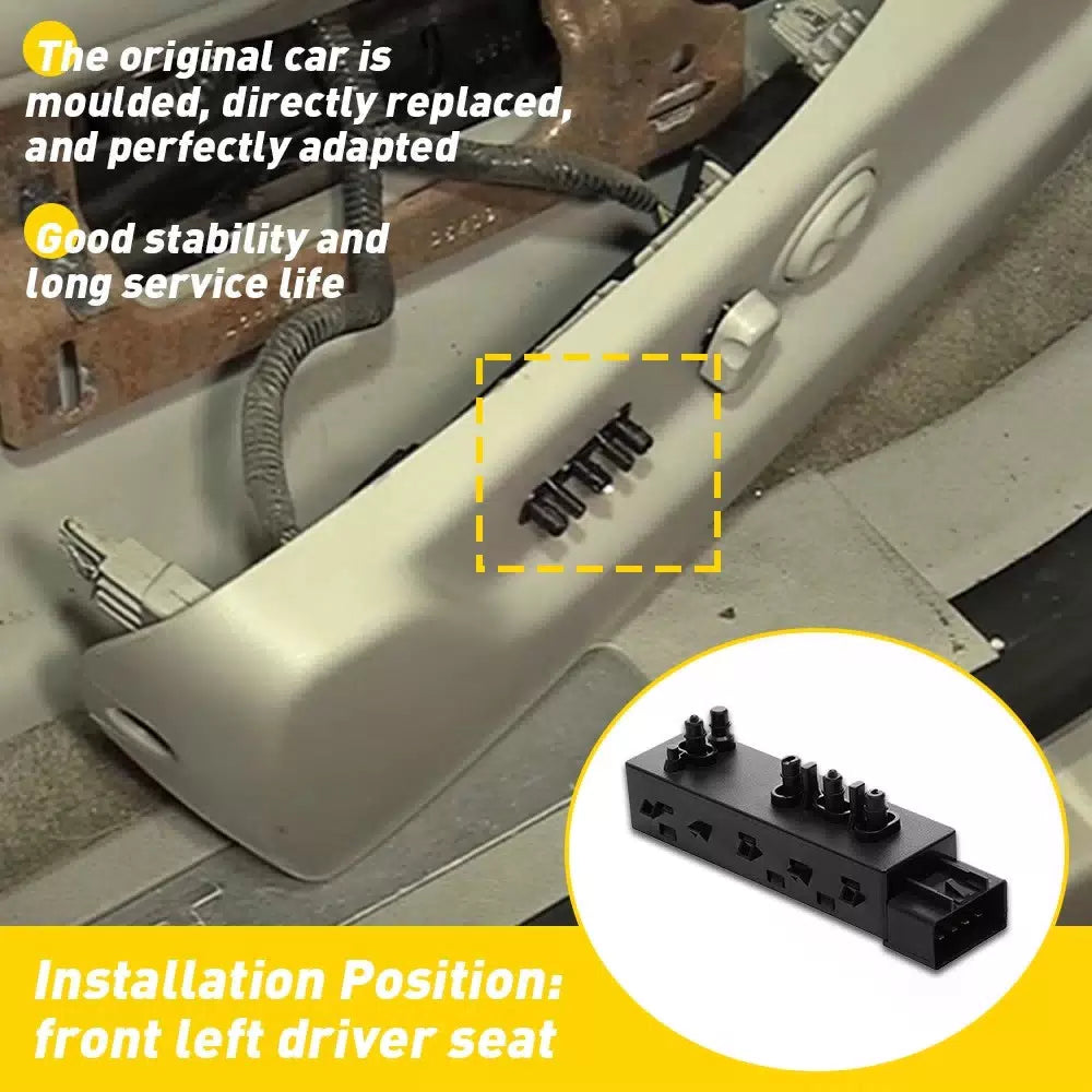 Driver Side Power Seat Switch Fits Chevy Equinox Camaro Malibu Cruze 25974714 US 6B93BC-57 [6]