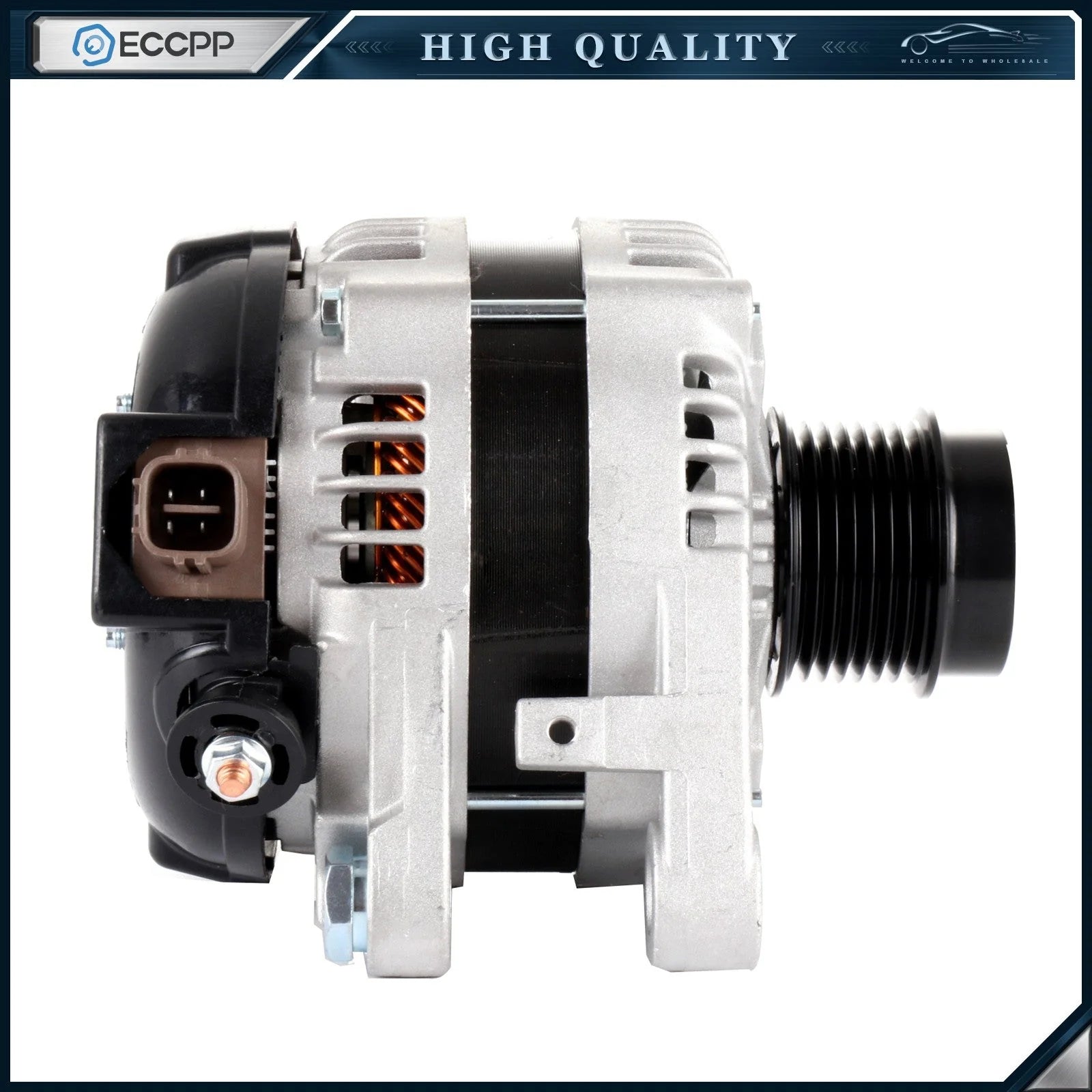 ECCPP 100A Alternator for 2007-2016 Toyota Camry 2008-2013 Highlander 3.5L 11136 6B93BC-57 [8]