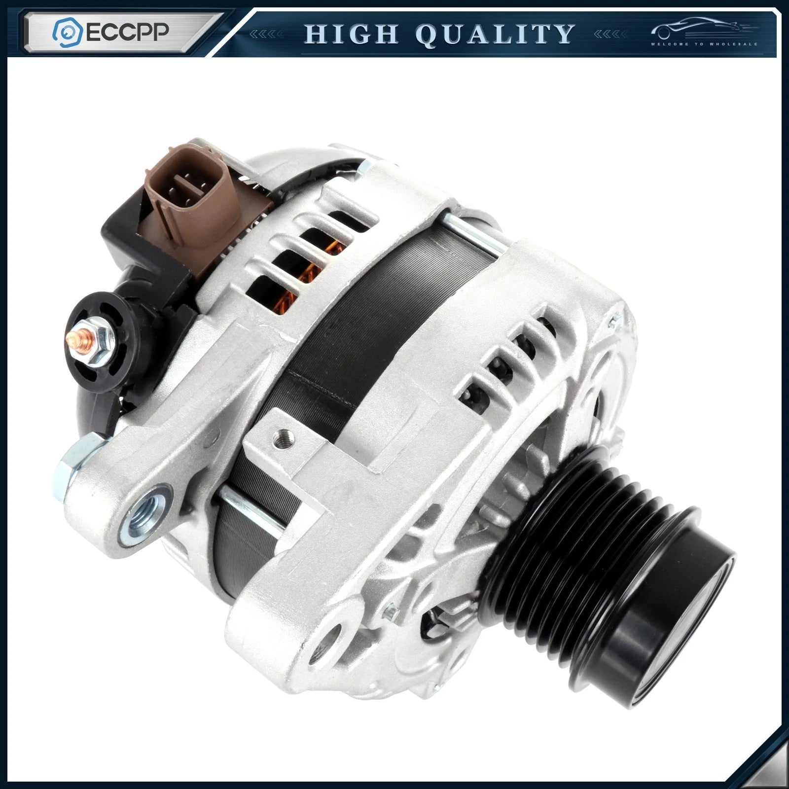 ECCPP 100A Alternator for 2007-2016 Toyota Camry 2008-2013 Highlander 3.5L 11136 6B93BC-57 [9]