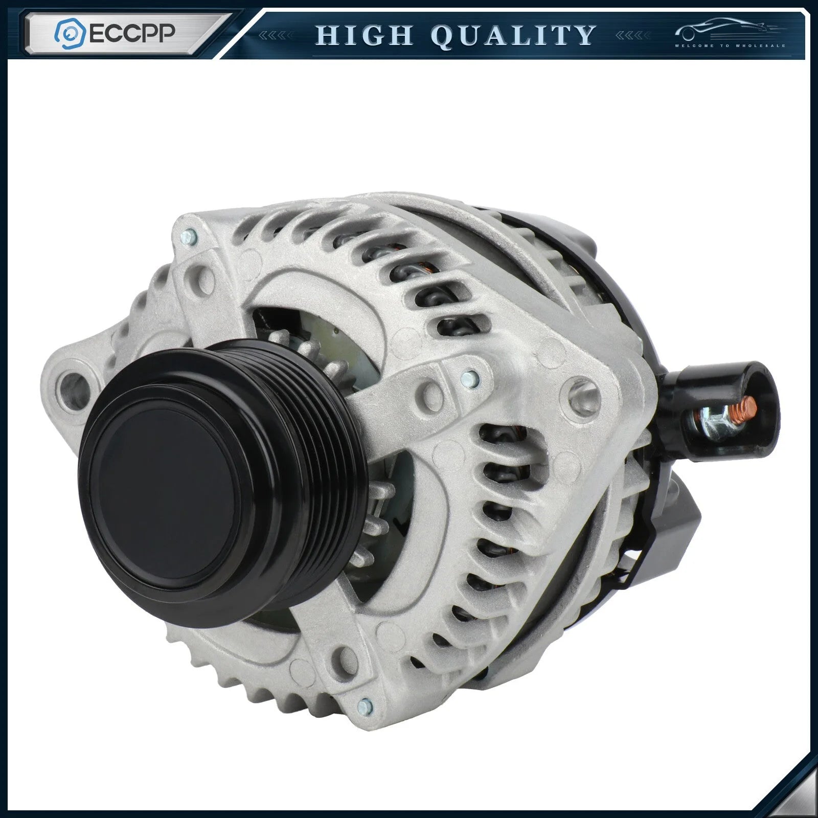 ECCPP 130 Amp Alternator for Honda 2012-2015 Pilot 2011-2013 Odyssey 3.5L 11573 6B93BC-57 [3]