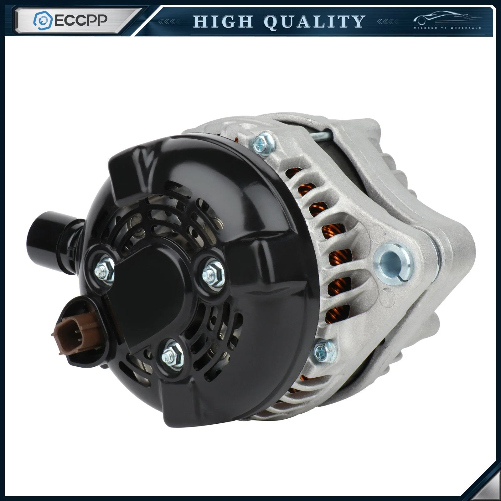 ECCPP 130 Amp Alternator for Honda 2012-2015 Pilot 2011-2013 Odyssey 3.5L 11573 6B93BC-57 [4]