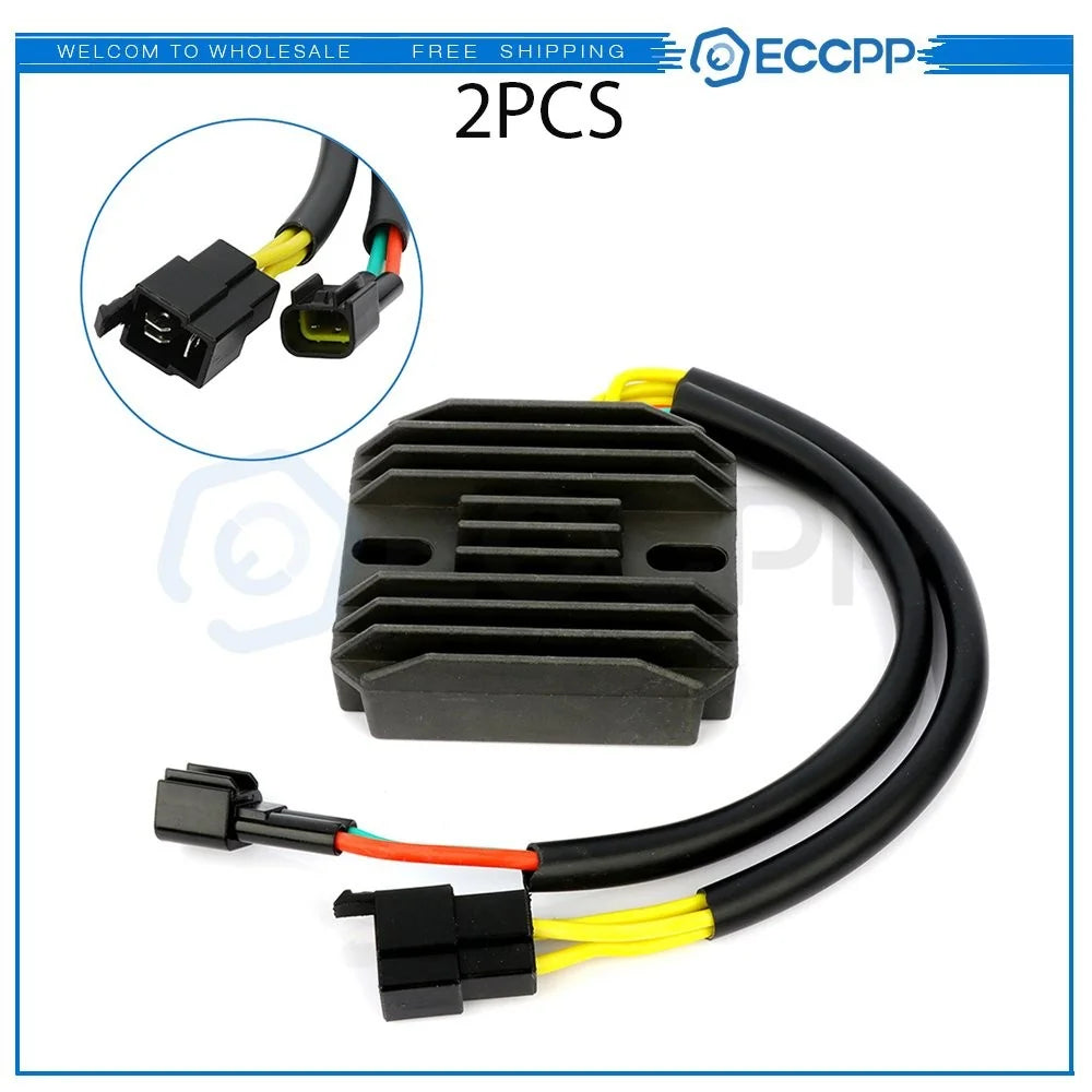 ECCPP 2Pcs Rectifier Fits KAWASAKI KLX400R KLX400SR KLX400 2003-2004 21066-S005 KOEEP [1]
