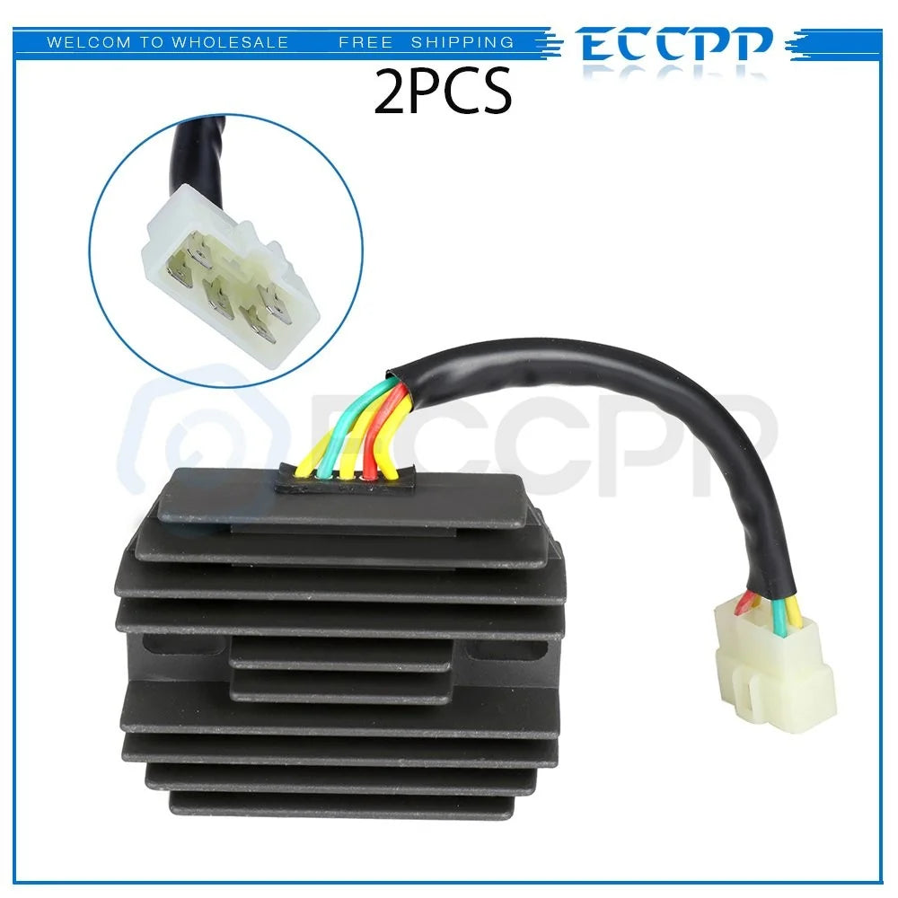 ECCPP 2Pcs  Voltage Regulator Rectifier Fits Suzuki GsxR600 EW7DHG 4140305 ECCPP [1]