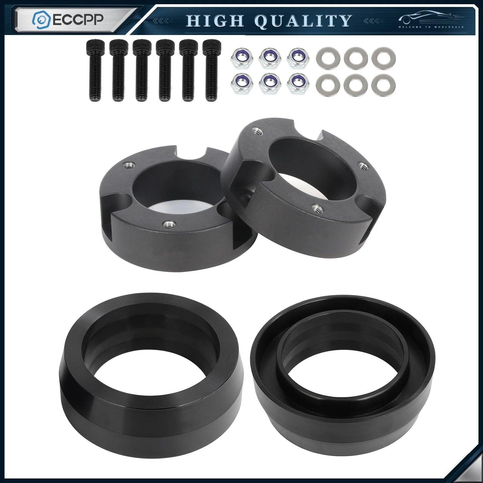 ECCPP 2.5" Front 2" Rear Leveling Lift Kit For Toyota 4Runner FJ Cruiser 2WD 4WD KOEEP [1]