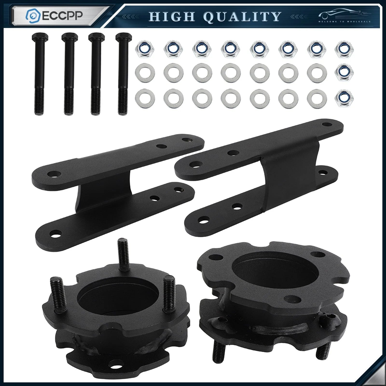 ECCPP 2.5" Front & 3" Rear Leveling Lift Kit For Chevy Colorado Canyon 2015-2022 KOEEP [1]